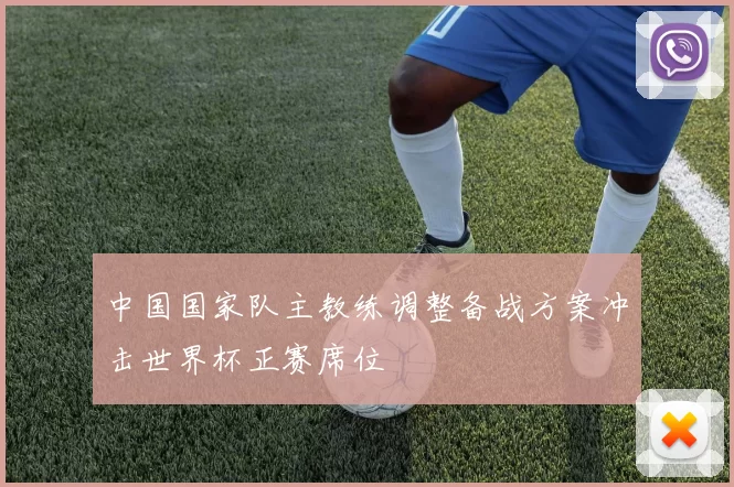 中国国家队主教练调整备战方案冲击世界杯正赛席位